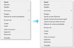 Les options cachées du menu contextuel