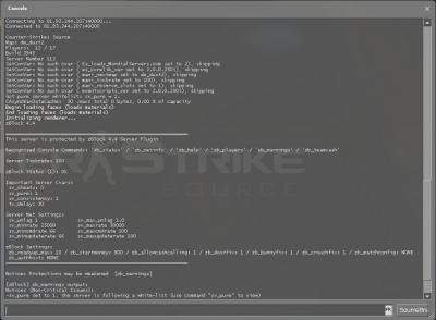 Console counter strike source